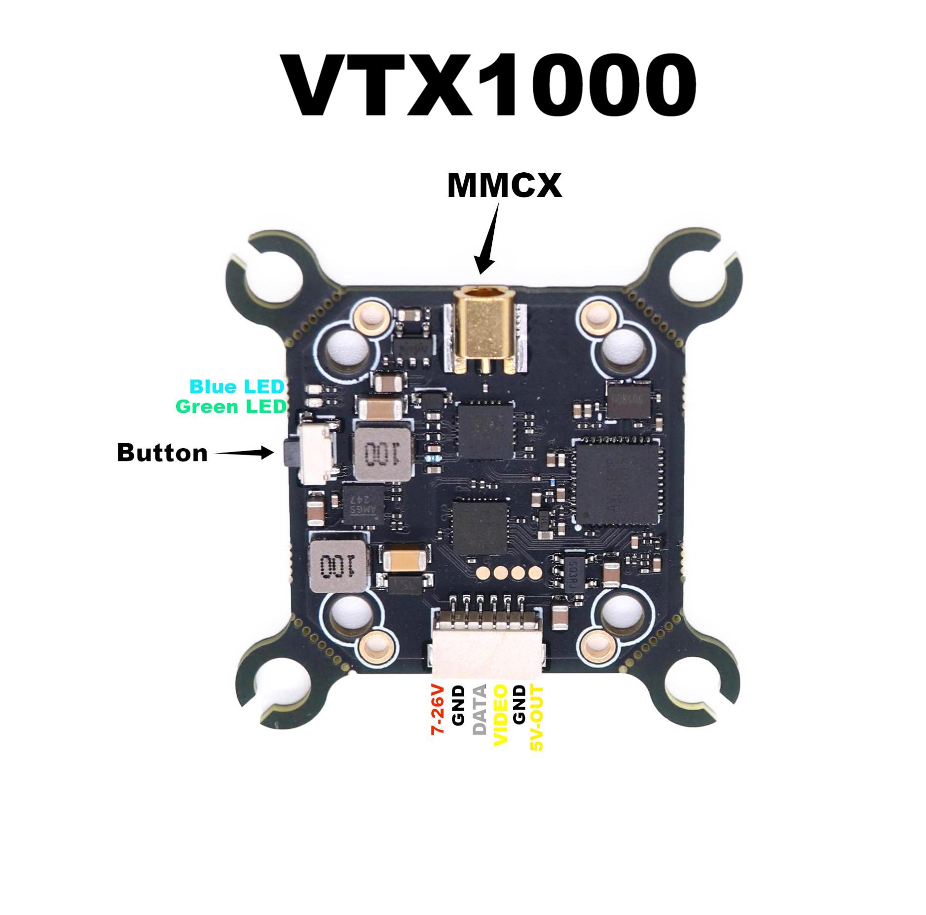 B-CUBE 5.8G VTX 800 1000 1600  – Drone Kit Vtol Bewertung und Preis
