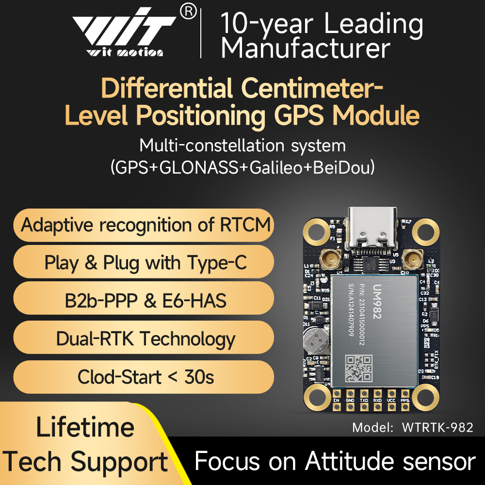 WITMOTION RTK-UM982 GNSS Recei – Drone Kit Hexacopter Bewertung und Preis