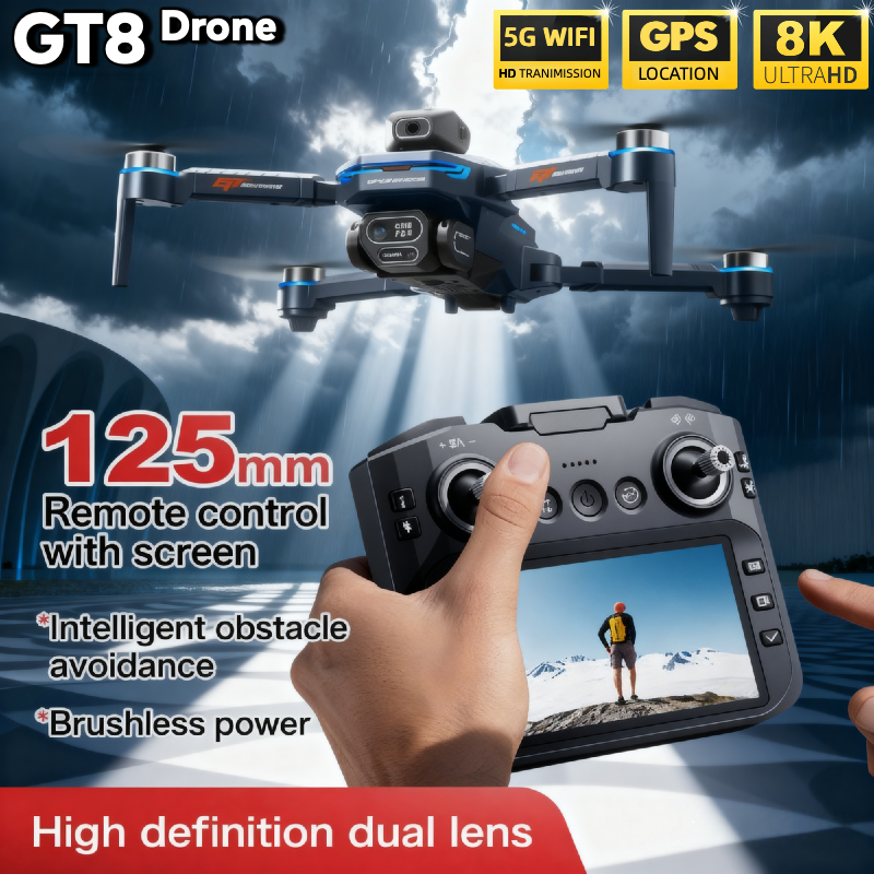 For Genuine GT8 Drone 4K Profe – Drone Kit Long Range Bewertung und Preis