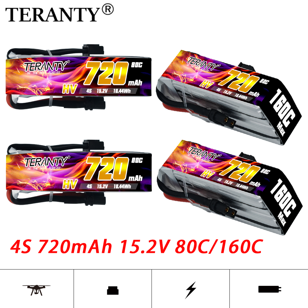 TERANTY 720mAh 4S 15.2V HV Lip – Drone Kit Fpv Bewertung und Preis