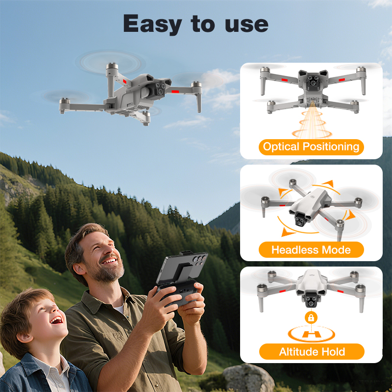 2026 Hot L017 Pro Drone Brushl – Drone Kit Professional Bewertung und Preis